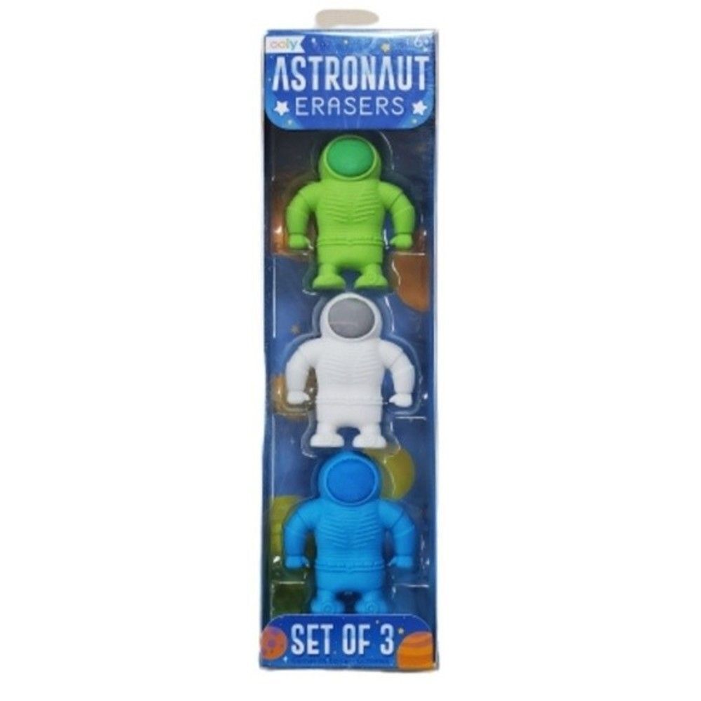 Astronaut Erasers by Ooly - Picture 2 of 9